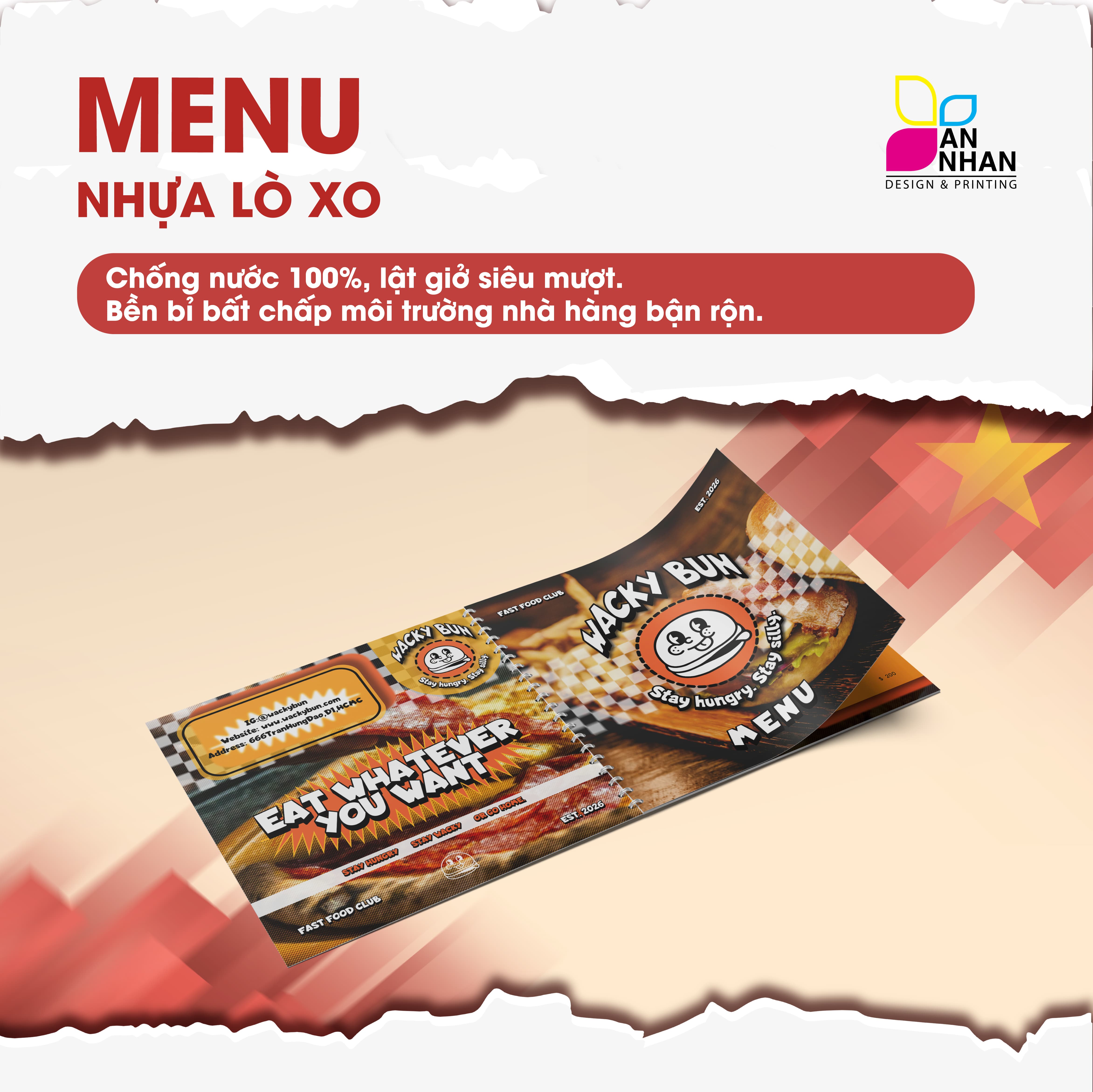 Danh mục Menu nh&agrave; h&agrave;ng, qu&aacute;n ăn - In ấn chất lượng cao